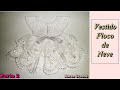 Vestido de luxo em crochê para bebê - 3 a 6 meses - Parte 2/4