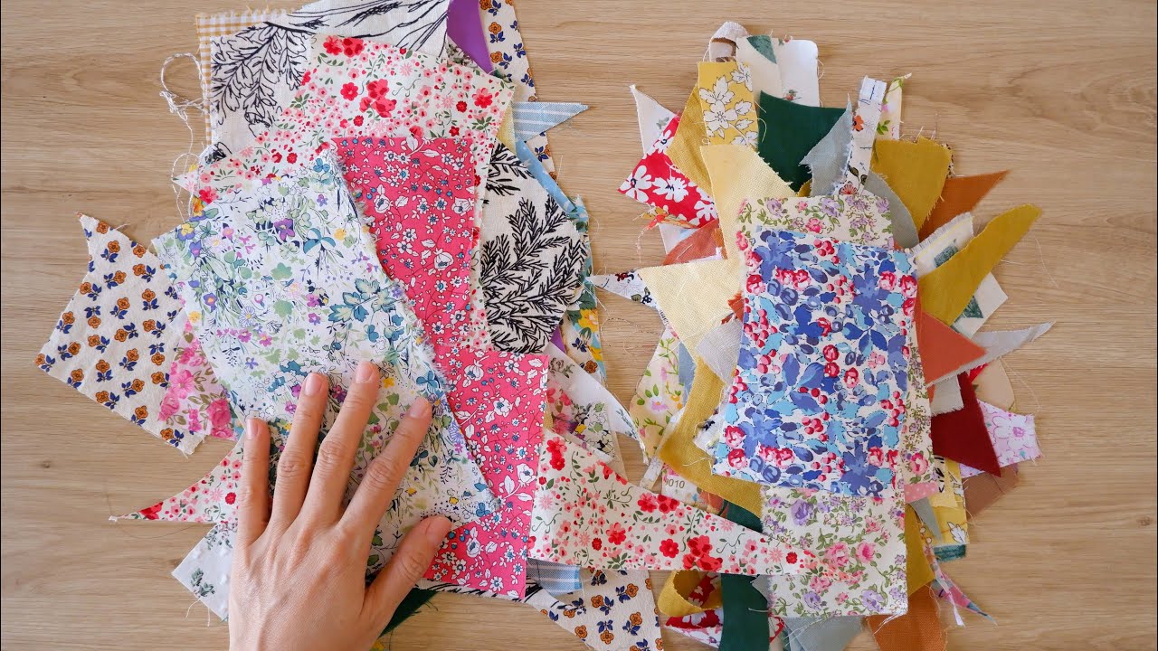 8 Scrap Fabric Project Ideas (beginner friendly) 