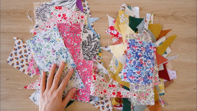 8 Scrap Fabric Project Ideas (beginner friendly) 