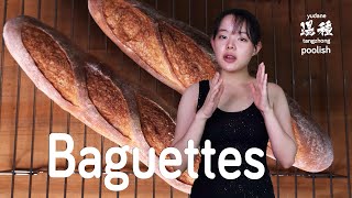 How to Make Better Homemade Baguettes with Tangzhong and Poolish