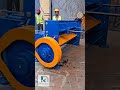 Mechanical shearing machine operating on a 4mm thick mild steel plate. Amazing easy work #heavy