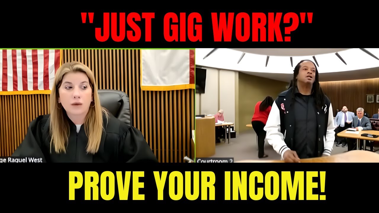 Judge Raquel West EXPOSES Gig Work Lie, Orders Full Financial Disclosure!