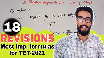 Revisions for HPTET-2021 Nonmedical/Important formulas by Nitesh Bhardwaj