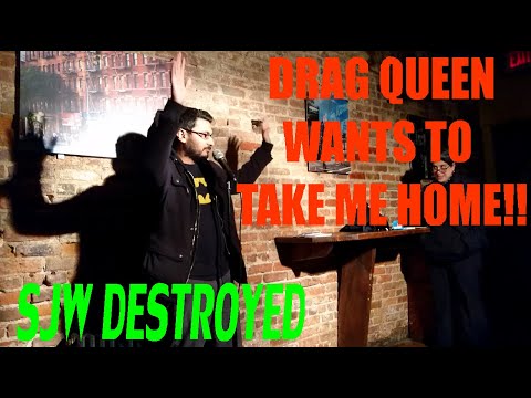 Drag Queen Shuts Up Social Justice Warrior | Stand up Comedy by Sibtain Raza
