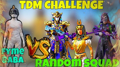 JOINING RANDOM SQUAD AND THEY CHALLENGED ME | 1vs3 | FYME BABA | PUBG MOBILE