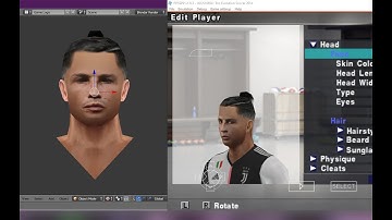 PES Ronaldo in Blender PSP