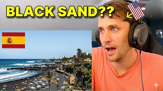 American reacts to Tenerife Island