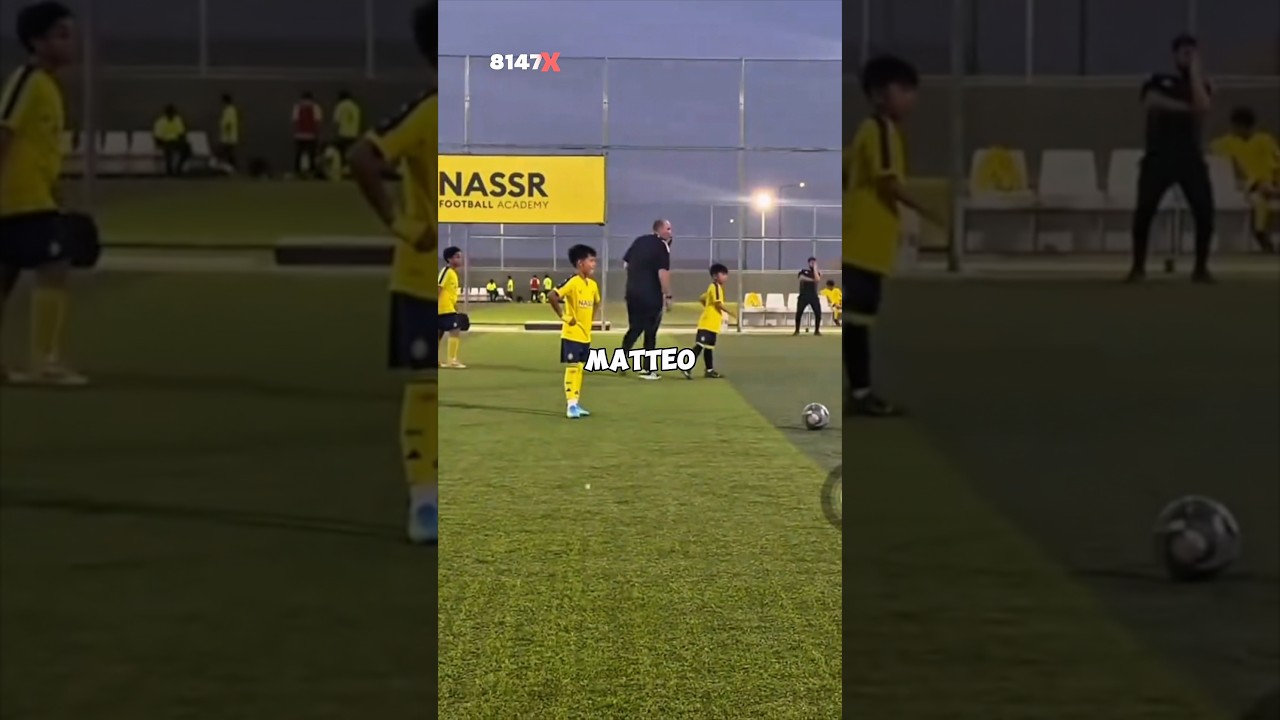 Matteo Ronaldo ist nonchalanter als Michael Olise #michaelolise #olise #ronaldo #alnassr #fussball
