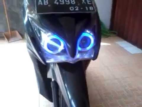 Modifikasi spido Vario 125 CBS ISS + volt meter + alarm 