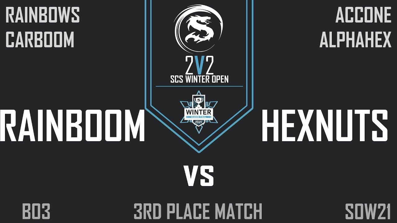 Rainboom vs Saw Cone Hexnuts | 3rd Place Match | 2v2 Serpent's Open Winter | SCS 2021