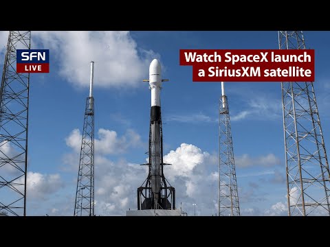Watch live as SpaceX counts down to  launch a satellite for SiriusXM