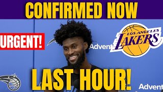 BREAKING NEWS! NOBODY EXPECTED! LAKERS CONFIRMS! LAKERS NEWS TODAY! LAKERS UPDATE