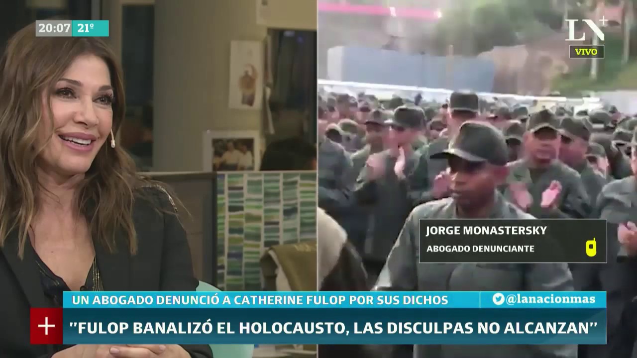 Un abogado denunció a Catherine Fulop por sus dichos holocausto museu