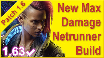 Cyberpunk 2077 - 1.6 PS4 / Xbox - Max Damage Build - All in One Netrunner Build + Best Reflex Build!