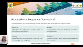 DT video|  Statistical Data Representation |SNS Institutions