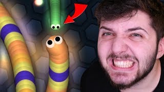 SİNİR KRİZİ GEÇİRTEN EFSANE OYUN!! (Slither.io)