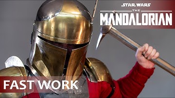 Mandalorian helmet. Fast work