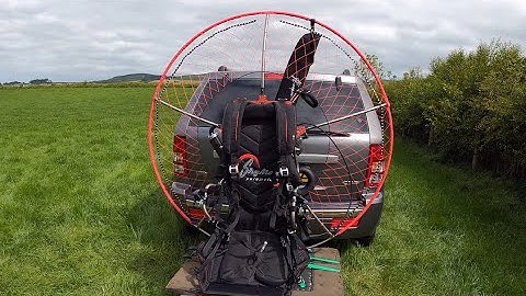 SkyMax Paramotors - My first flight in my new SkyMax paramotor