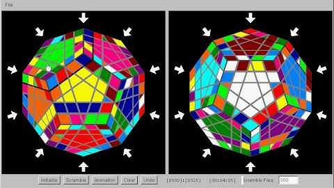 Gigaminx in 11:07 (765 moves)