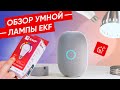 Обзор умной лампы EKF Connect E27 RGBW 8W | Управление голосом