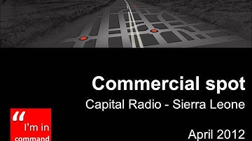 Commercial spot of Frotcom Sierra Leone - 2012