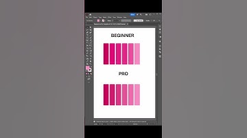 Adobe Illustrator Tips 2025 - How to Create Gradient Color Palettes Like a Pro