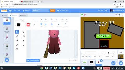 How to make a Piggy Rp game on Scratch Part 1