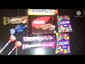 Full 5 rs candy and chocolates satisfying munch candy gems