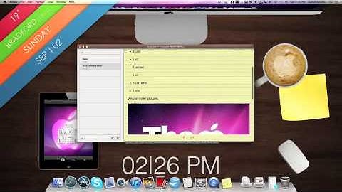 OSX: Mountain Lion - Notes and Reminders