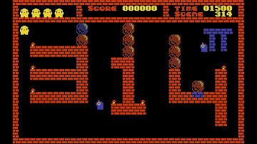 Flappy MZ-800 scene 314: Pi (method 1.2)