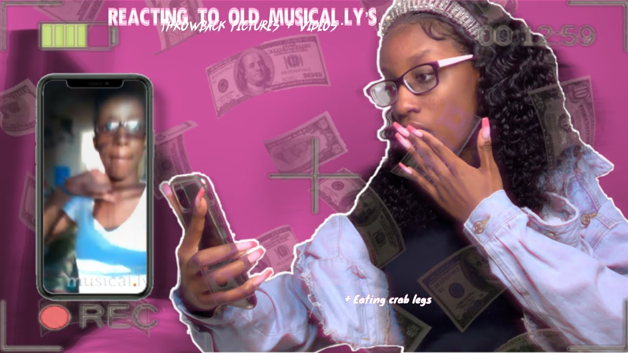 eating crab legs and reacting to my old musical.ly, pics + video’s ( very embarrassing.. 💔 )