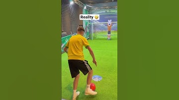 HUMAN VS ROBOT! ⚽️🤖 I got outsmarted 🤣 #shorts