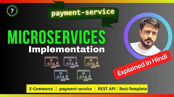 Java Microservice - Payment Service | REST API [ in Hindi ] | E-Commerce example