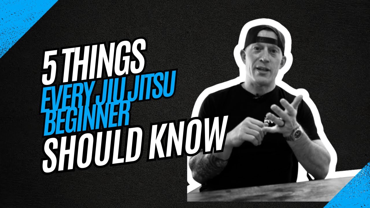 Ep. 1 // 5 Things Every Jiu Jitsu Beginner Should Know - YouTube