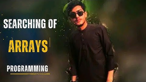 searching of array||how to search arrays, linear search, binary search||c ++full course Urdu/Hindi