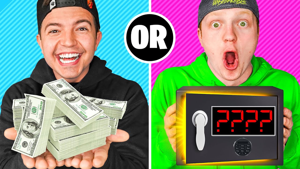 Would You Rather Have $10,000 or This Mystery Box? ft. Unspeakable