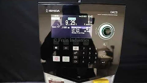 Ishida DACS Checkweigher Demonstration