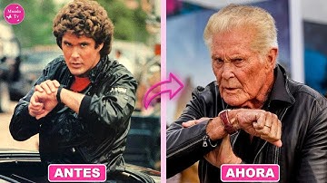 Así lucen los Personajes de la Serie "El Auto Fantástico" en 2024  -  Knight Rider Then and Now
