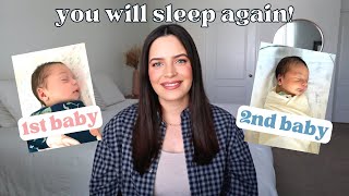 Newborn Sleep Tips | how my newborns slept through the night by 10 weeks
