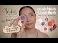 WOW!!😱 Strokes CHIC CHEEK COLLECTION Review, Swatches & Comparisons | Crush Blush & Face Flash