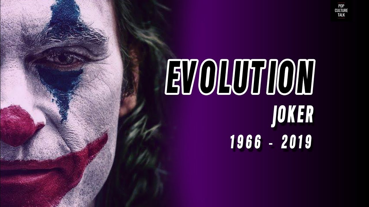 Evolution of the joker in Movie / TV series ( 1966 - 2019 )