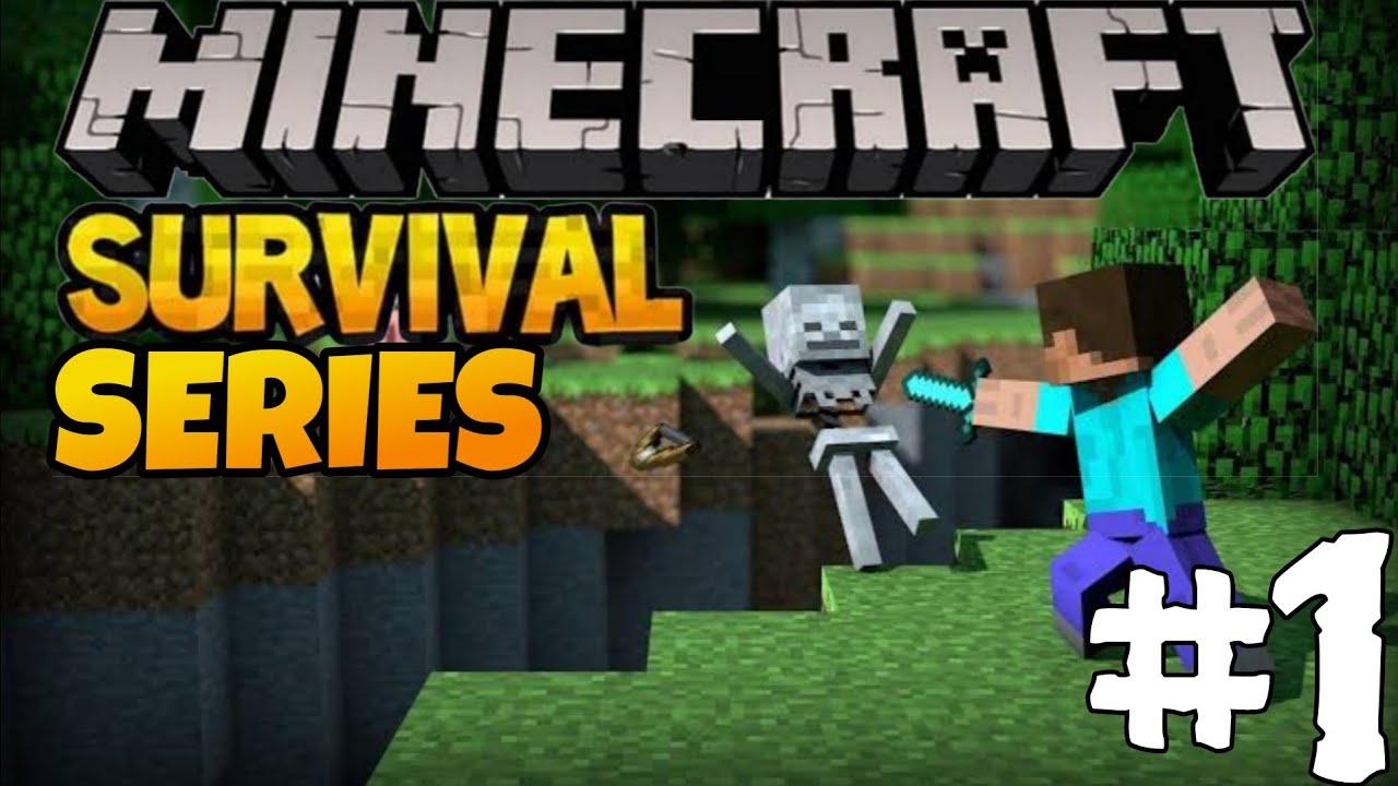 Minecraft PE 🔥 Survival series EP - 1 in Hindi 1.20 | Found Treasure ...