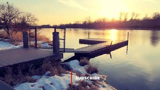 ASMR RELAXING WALK SUNSET LAKE RIVER EXPLORE DEEP SLEEP | NATURE ASMR