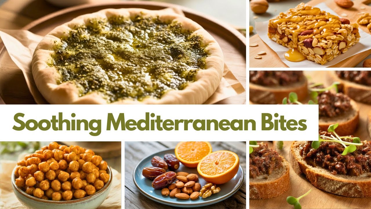 5 Unexpected Mediterranean Snacks for Calm, Energy & Focus