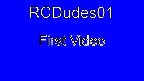 Devil-Traxxas Rustler-first video