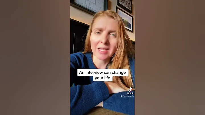 An interview can change your life