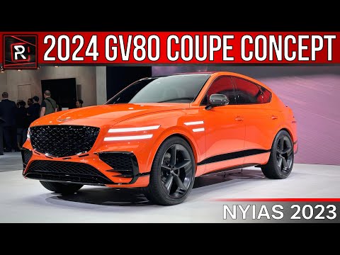 2025 Genesis GV80 Coupe Concept – Redline: First Look – 2023 NYIAS