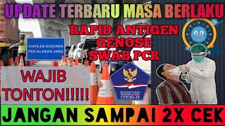 Cara Menghitung Masa Berlaku Swab PCR 3 x 24 Jam dan Rapid Tes Antigen 1 x 24 Jam | KAMU HARUS TAU !