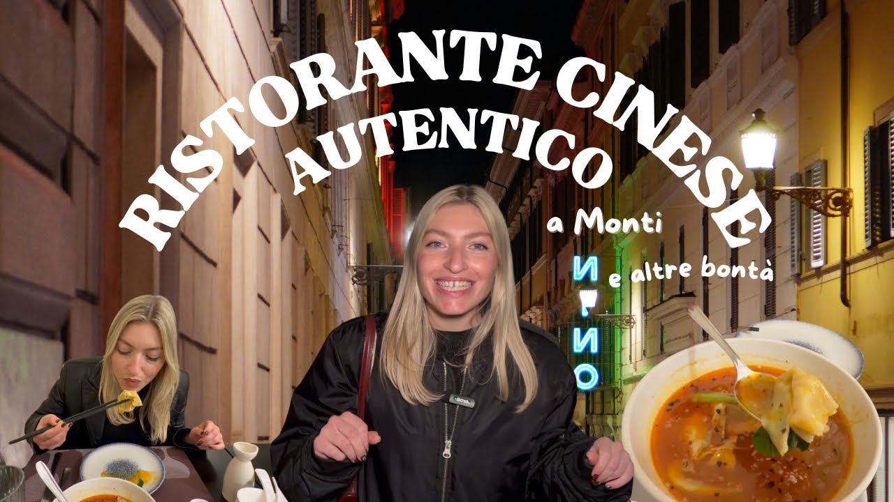 IL RISTORANTE CINESE PIÙ AUTENTICO DI ROMA? + un dolce “segreto”