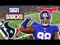 Houston Texans Should Sign Damon &quot;Snacks&quot; Harrison | Film Breakdown